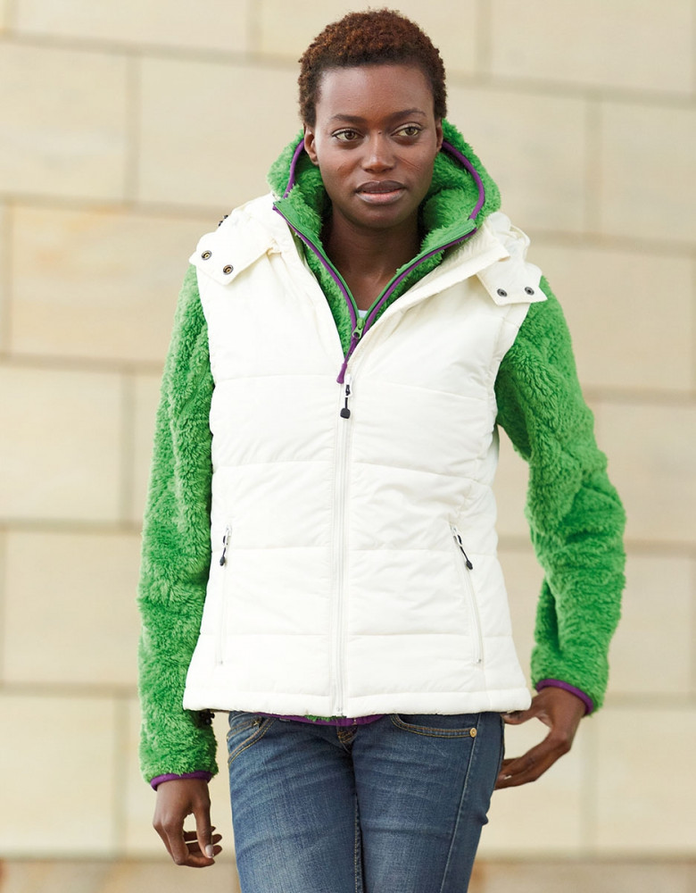 Stepp-Kapuzenweste Damen