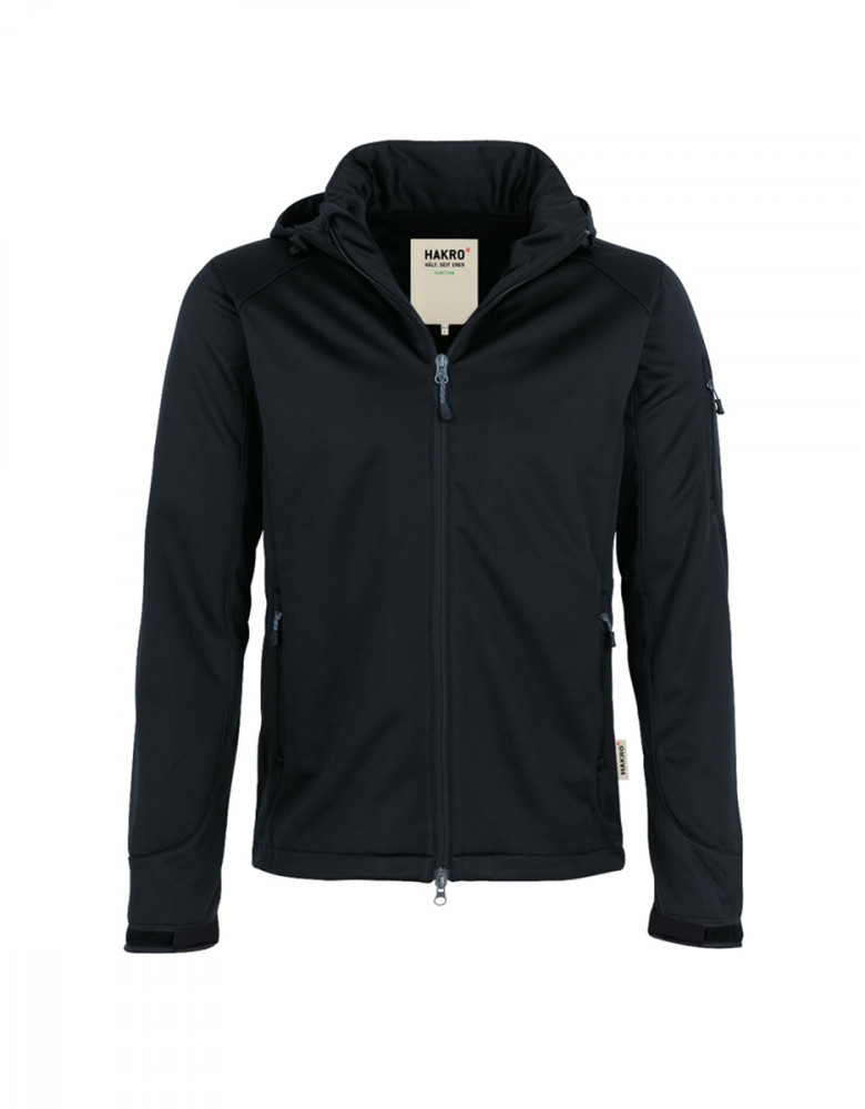 Softshell Jacke Herren Schwarz