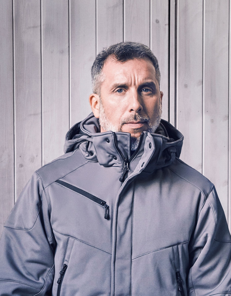 Herren Jacke Softshell Skeleton