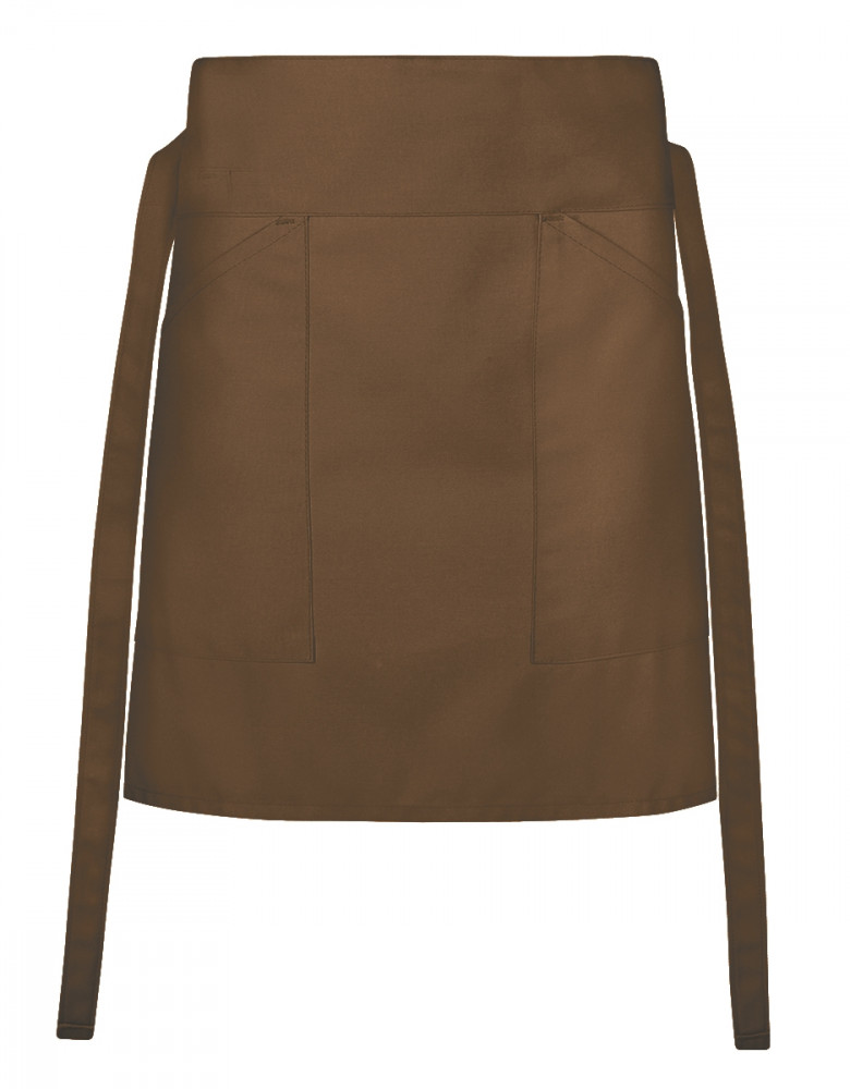 Kurze Schürze Braun