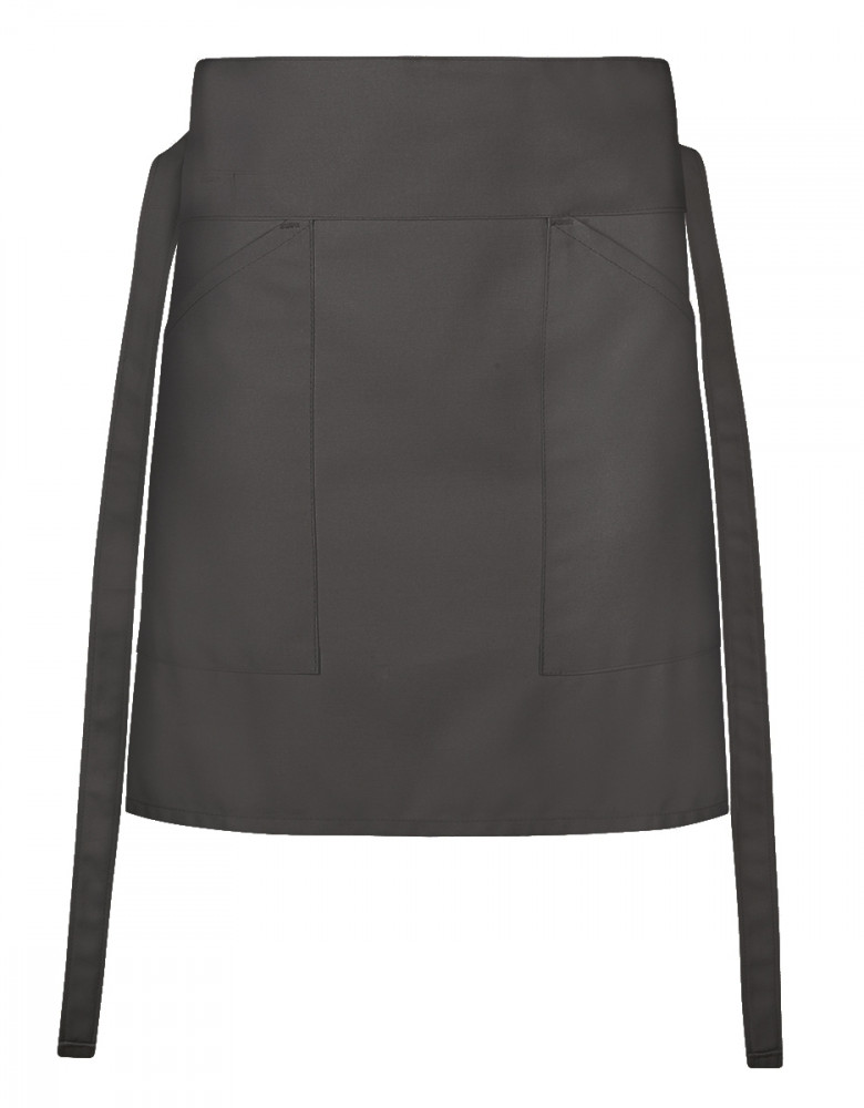 Kurze Schürze Dunkelgrau