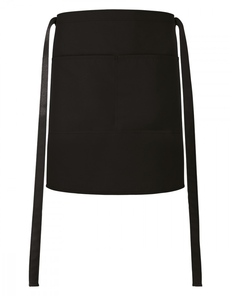 Kurze Schürzen Schwarz besticken