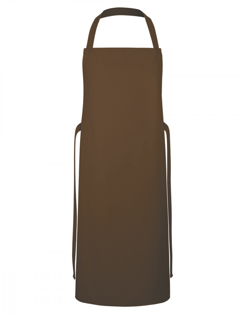 Latzschürze Braun