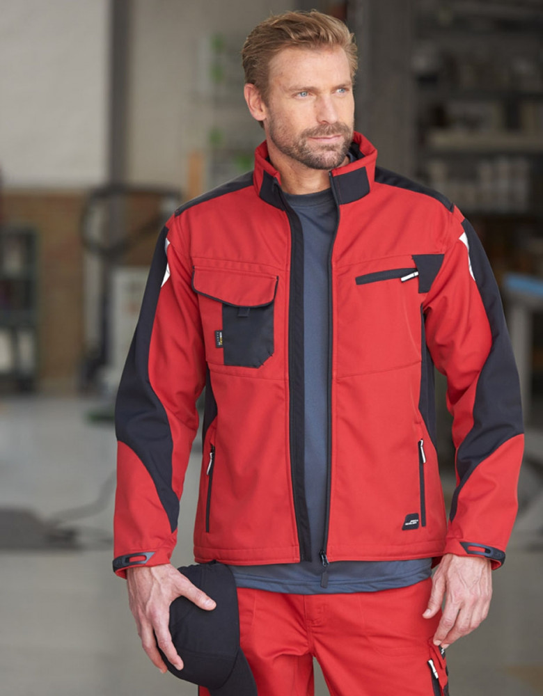 Winter Arbeitsjacke Rot