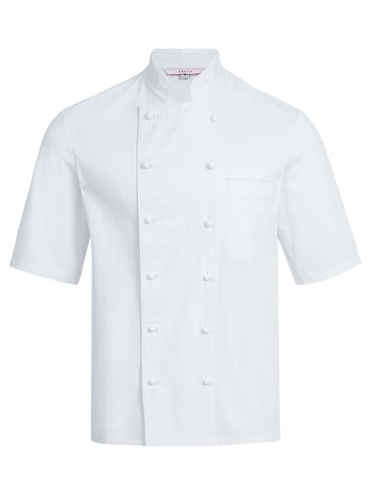 Kurzarm Kochjacken für Damen & Herren