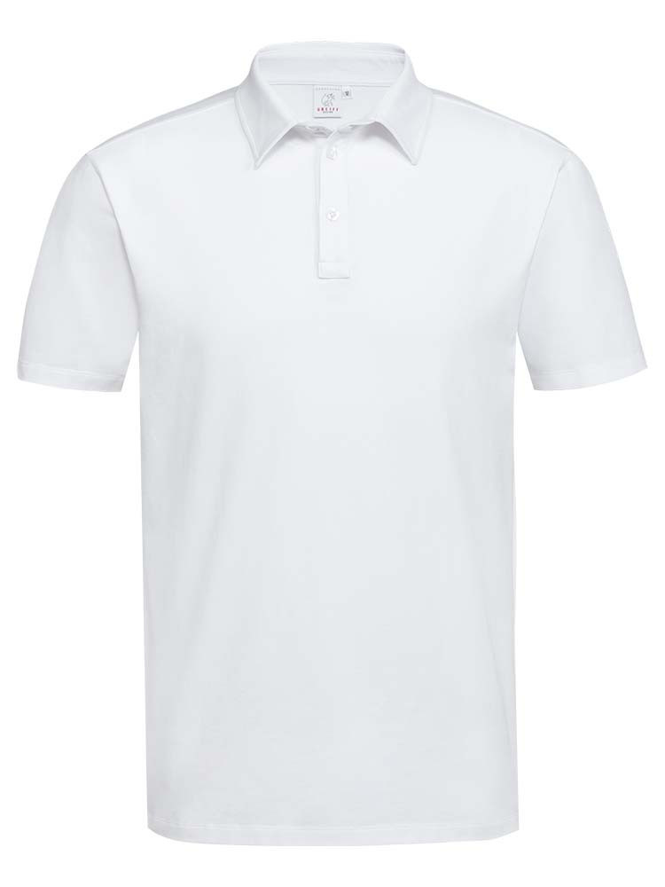 Herren Poloshirt Weiß