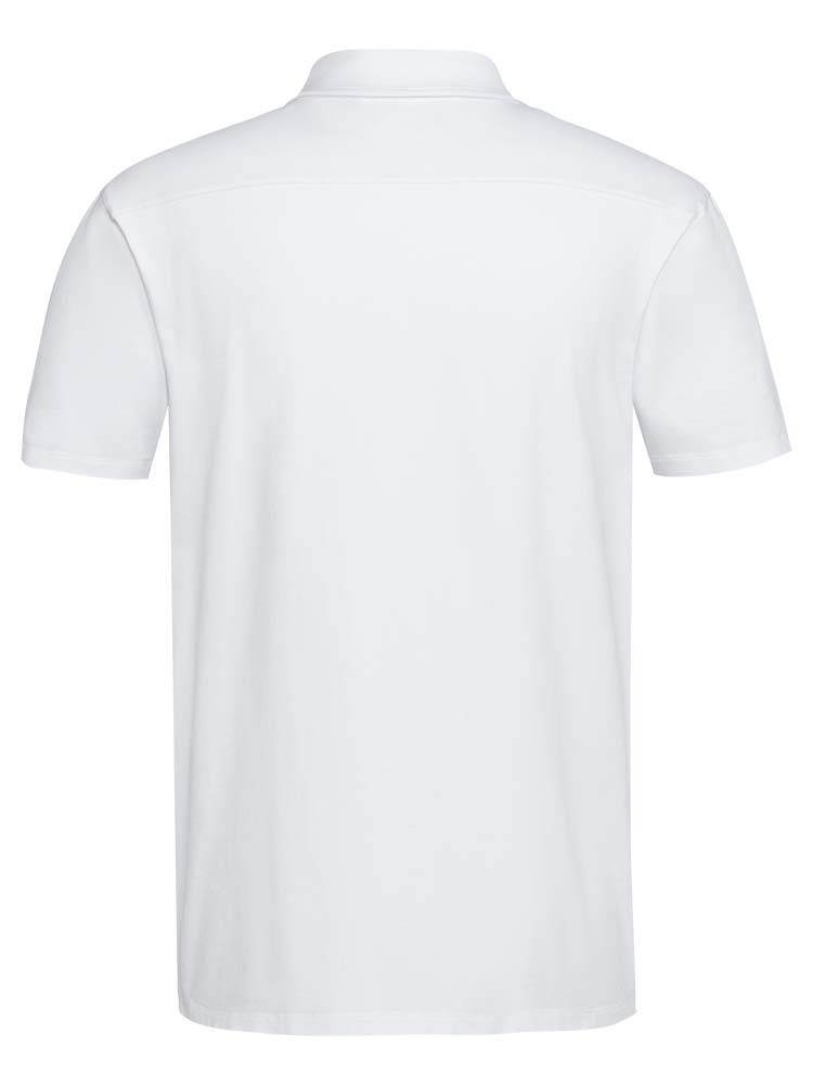 Herren Poloshirt Weiß