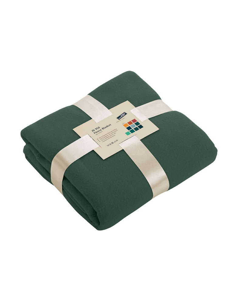 Fleecedecke Dunkelgrün