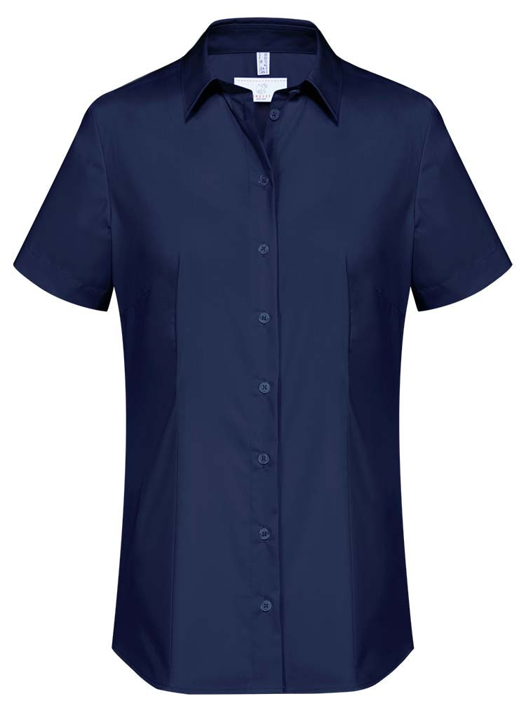 Kurzarm Business Hemdbluse