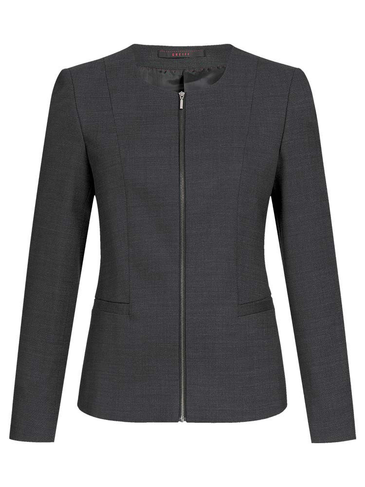 Rundhals Blazer Regular Fit