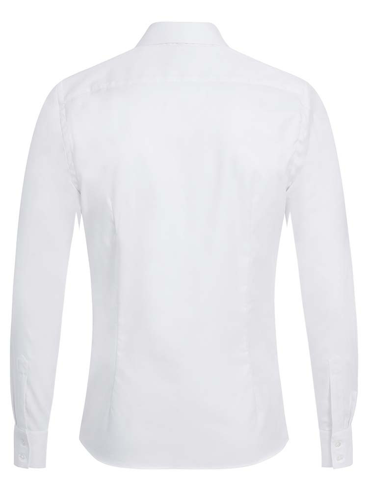Weißes Slim Fit Hemd