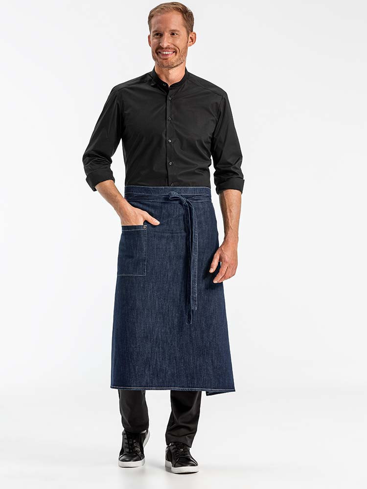 Jeans Schürze in Blau