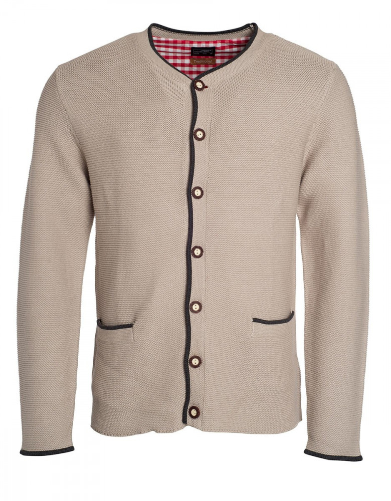 Beige Trachenjacke Herren