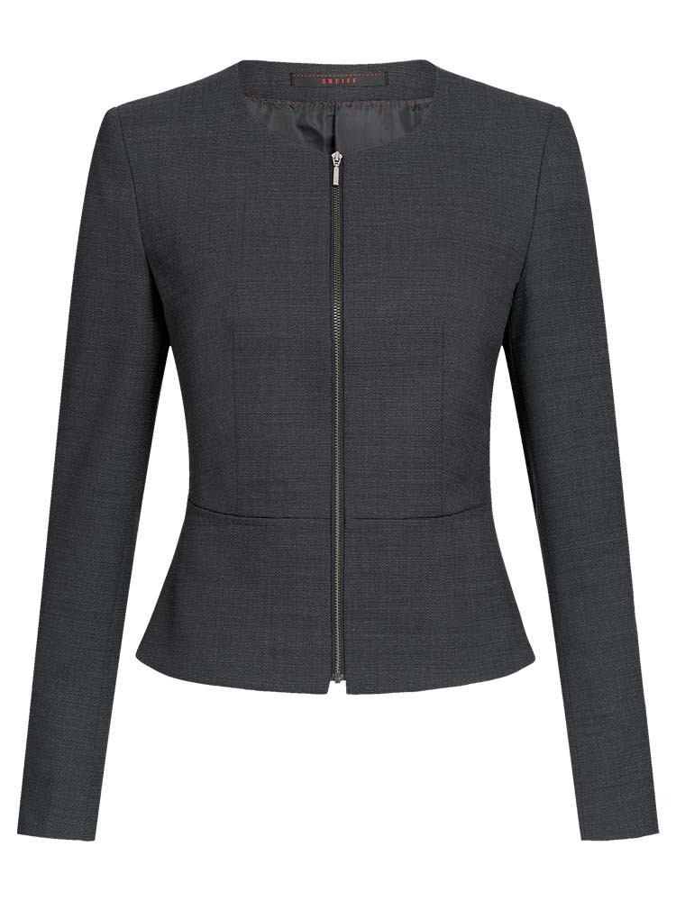 Kurzblazer Damen Schwarz