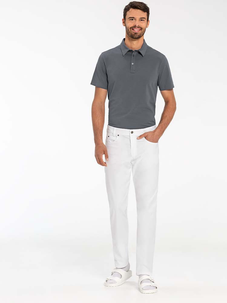 Weiße Arbeitshose Herren