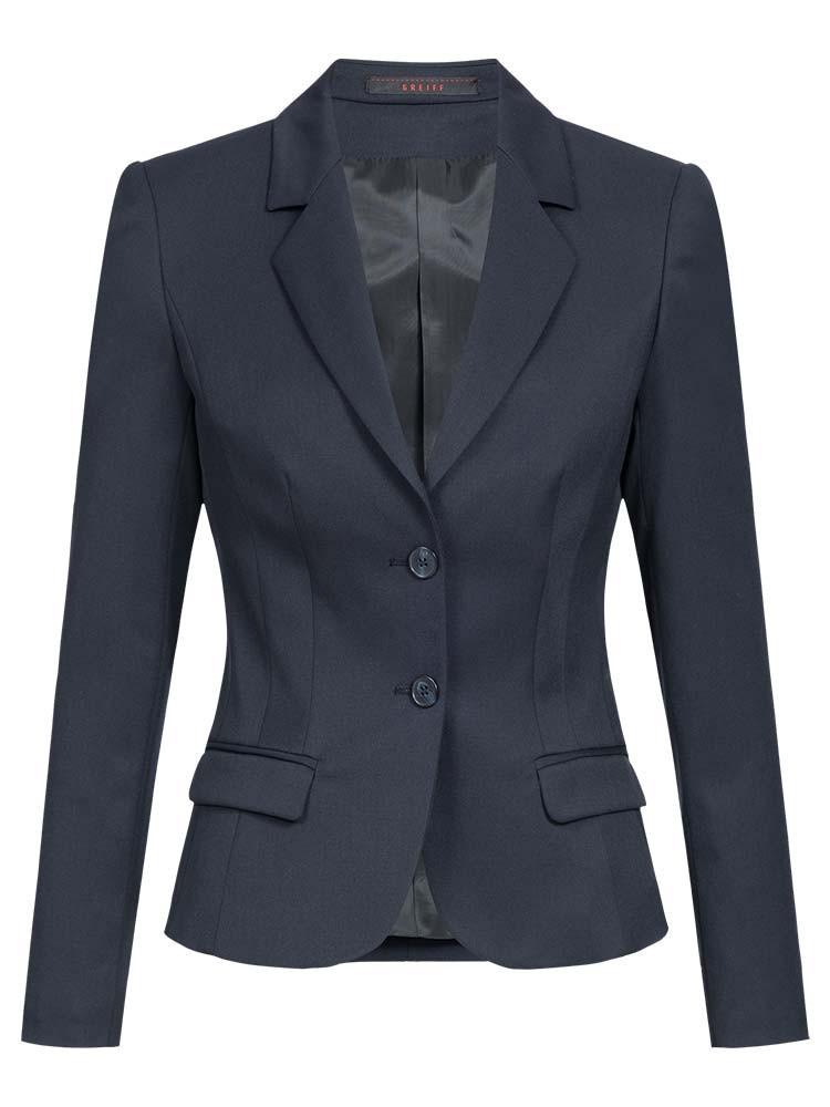 Damen Blazer Basic Slim Fit
