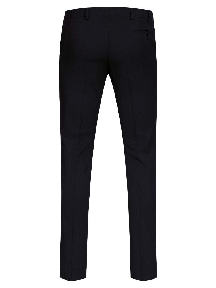 Herren Anzugshose Schwarz