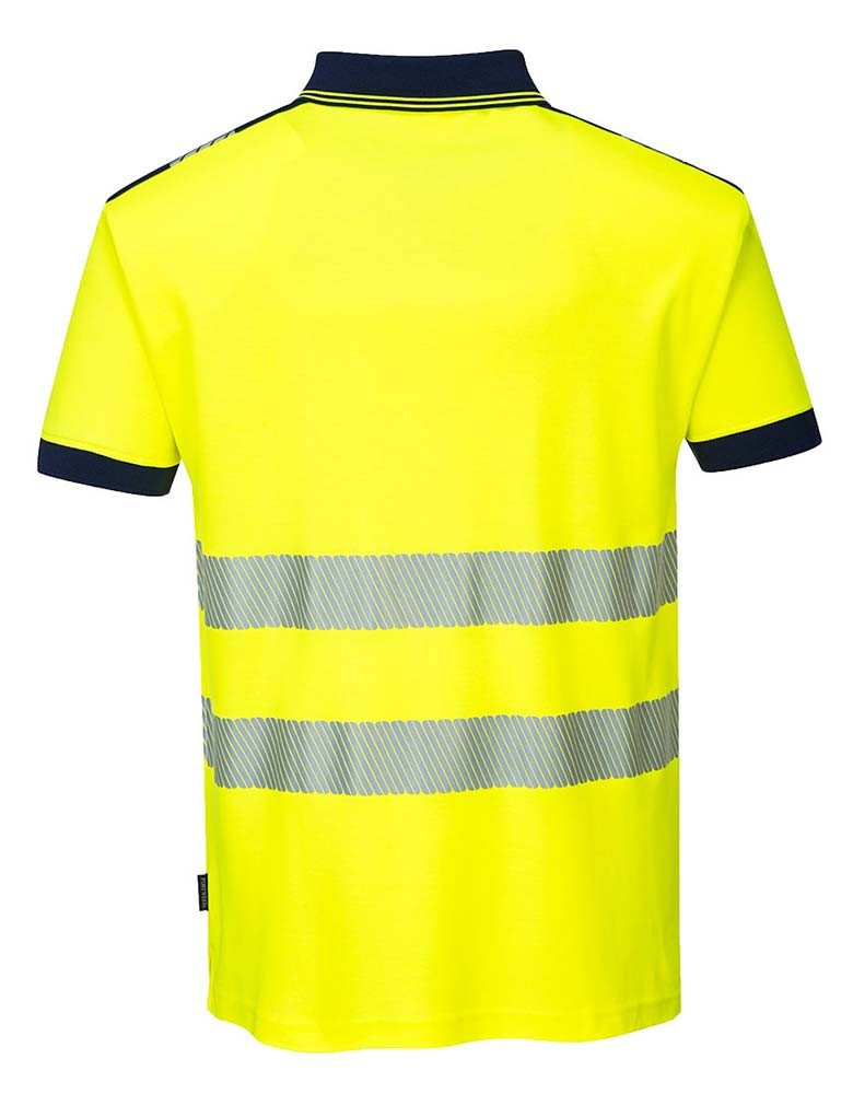 Warnschutz Poloshirt Herren