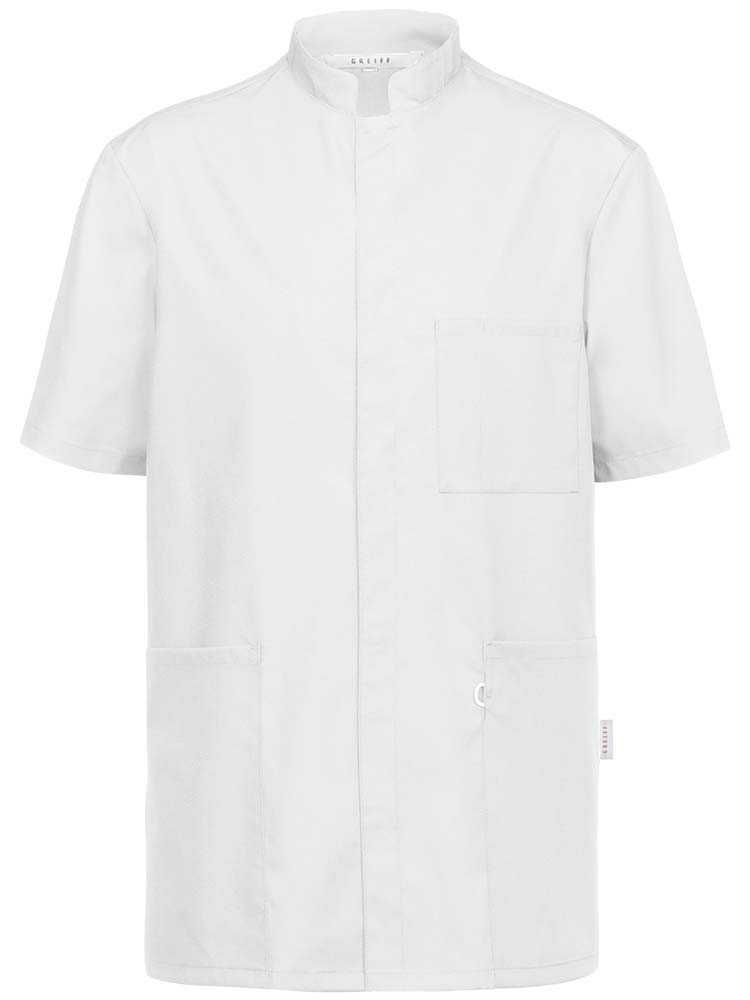 Unisex Kasack mit Stehkragen