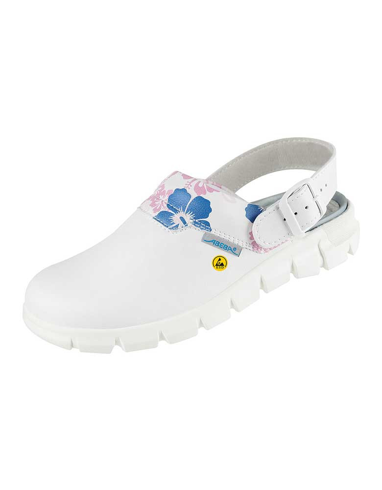 Weiße Berufsclogs Abeba