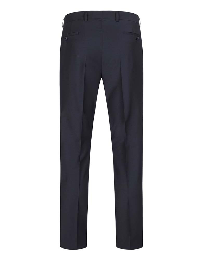 Klassische Anzughose in Dunkelblau