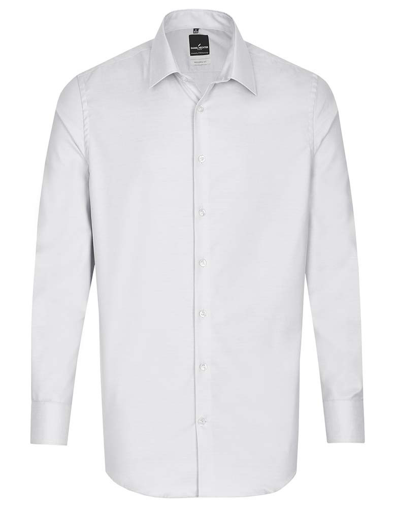 Daniel Hechter Herren Hemd Weiß