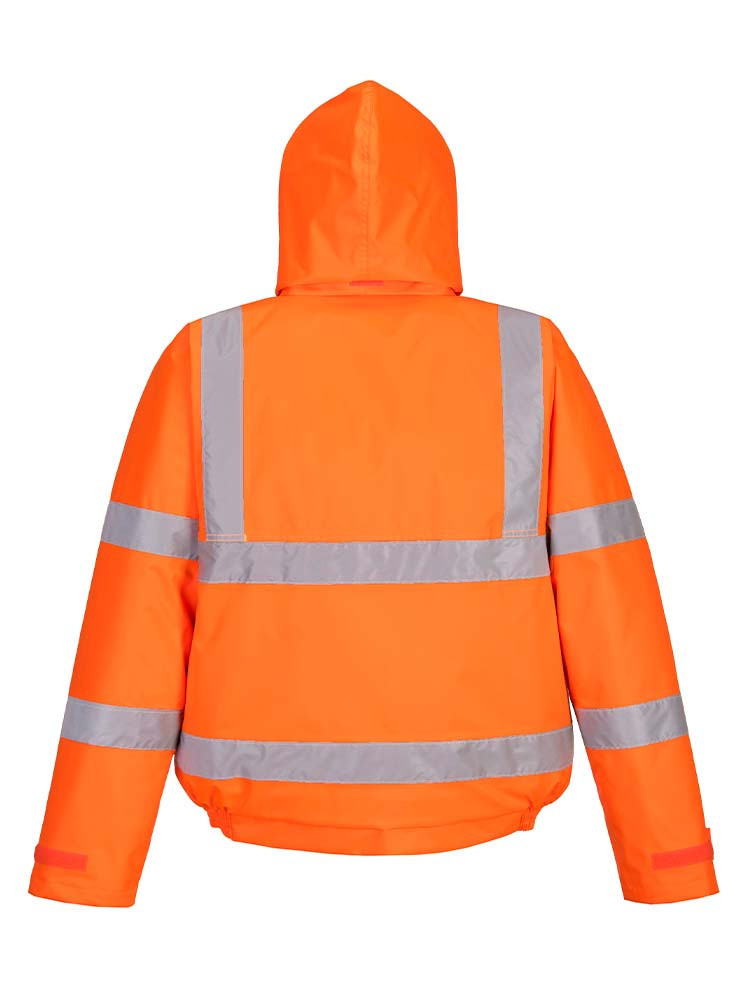 High-visibility pilot jacket