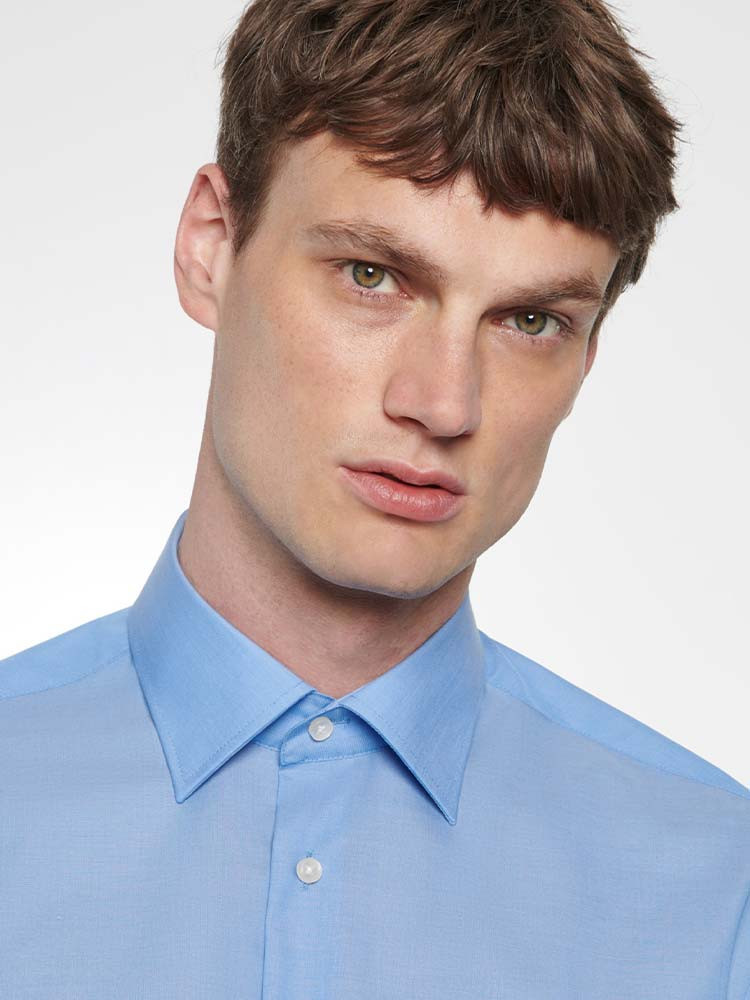 Seidensticker Hemd Blau