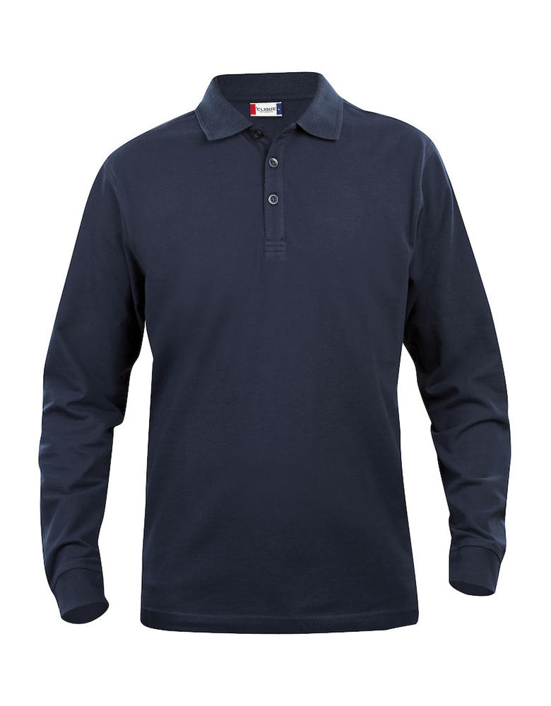 Poloshirt Langarm Lincoln