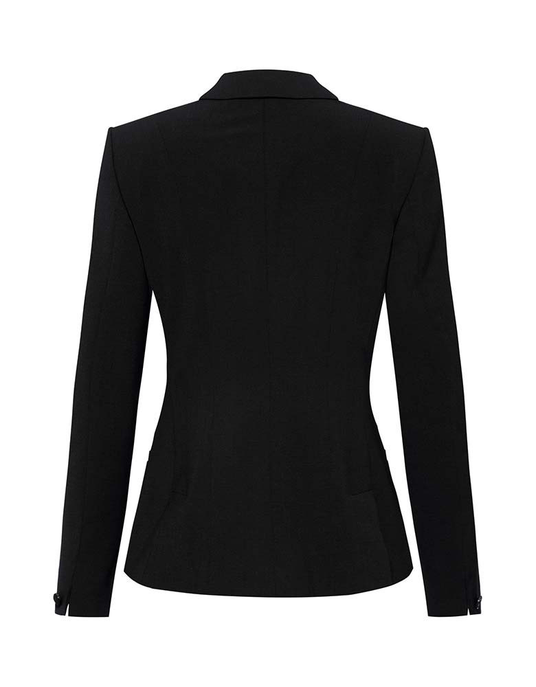 Business Blazer in Schwarzit in Schwarz