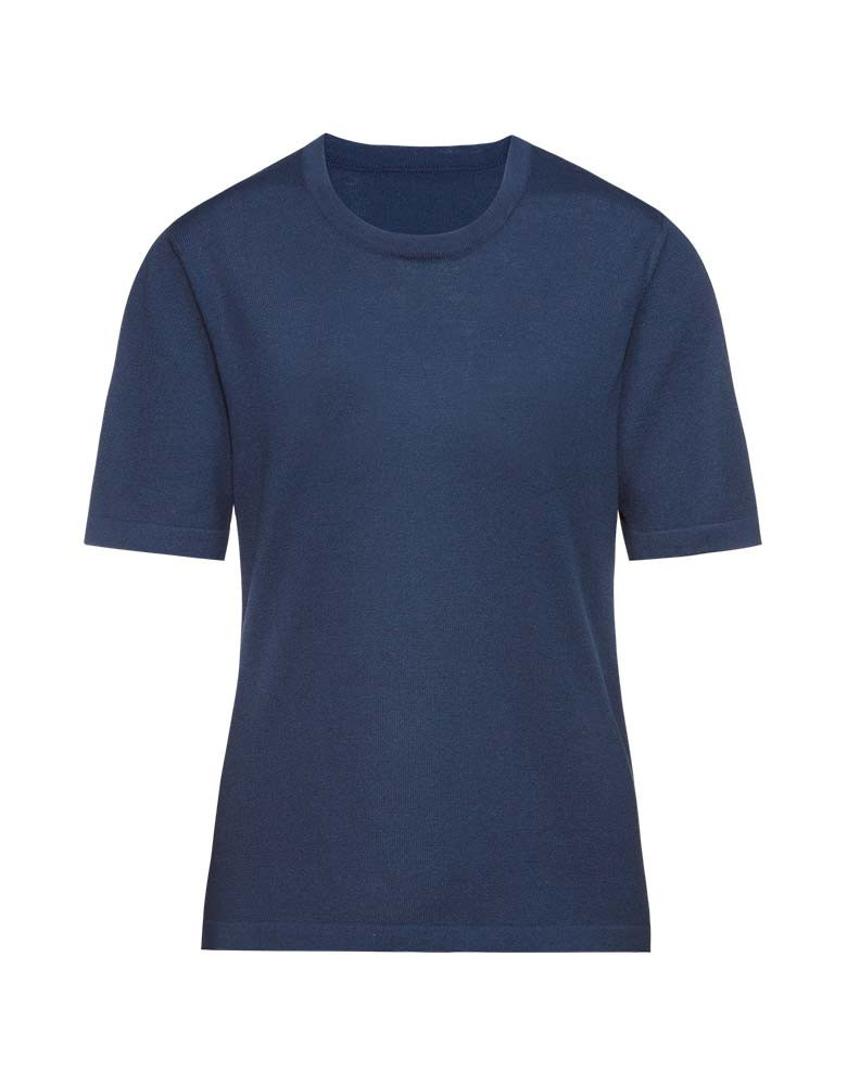 Strickshirt Damen in Blau