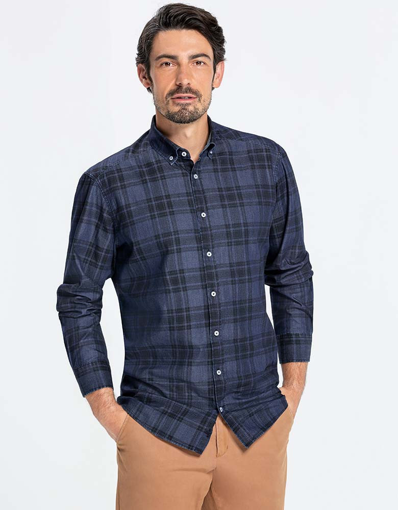 Herren-Hemd Jeans Ralph