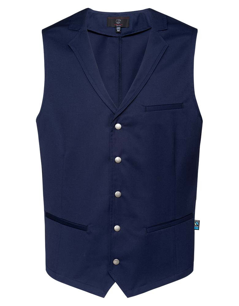 Herren Business-Westen Blau