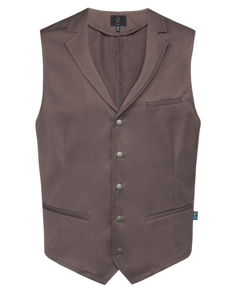 Herren Business-Westen Braun