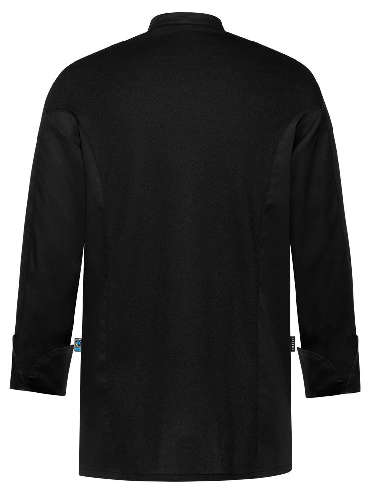 Moderne Kochjacke Herren schwarz