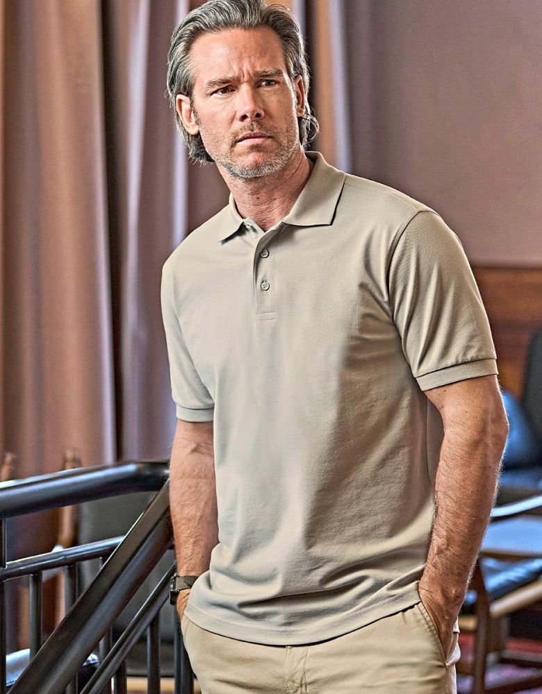 Stretch Poloshirt Herren