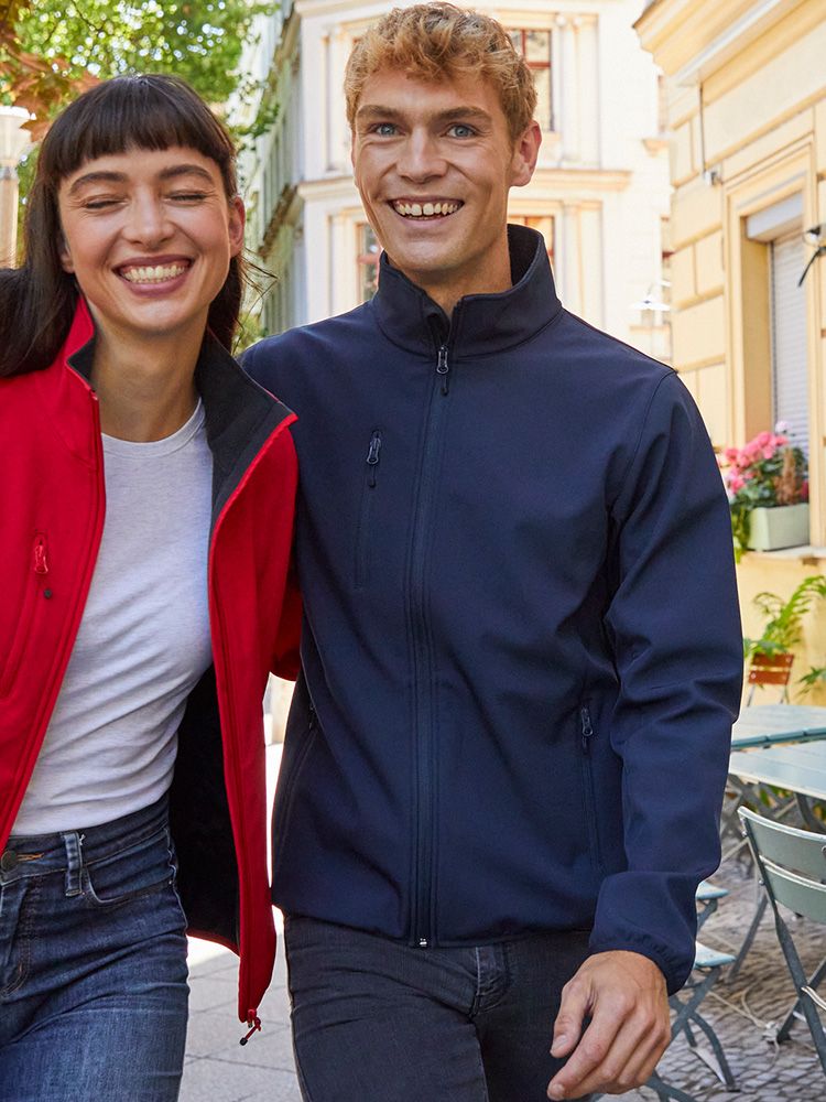 Herren Softshell Jacke Dunkelblau