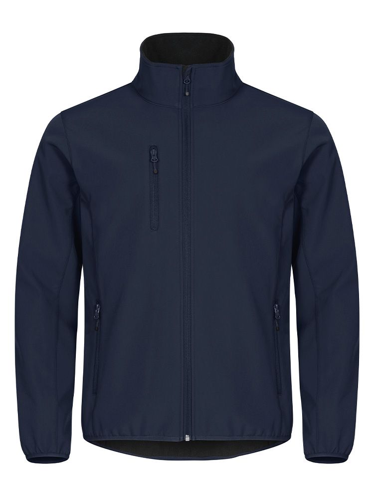 Herren Softshell Jacke Dunkelblau