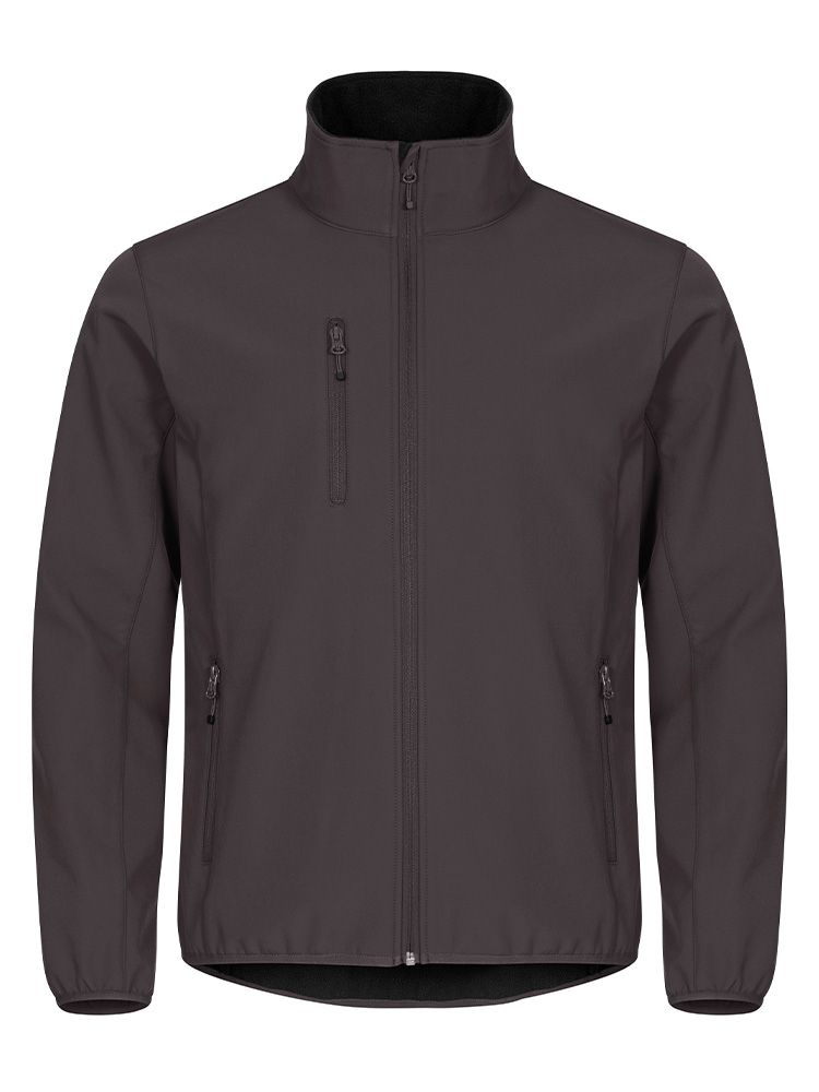 Herren Softshell Jacke Grau