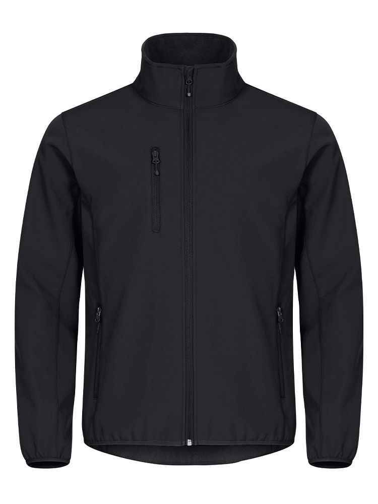 Herren Softshell Jacke Schwarz