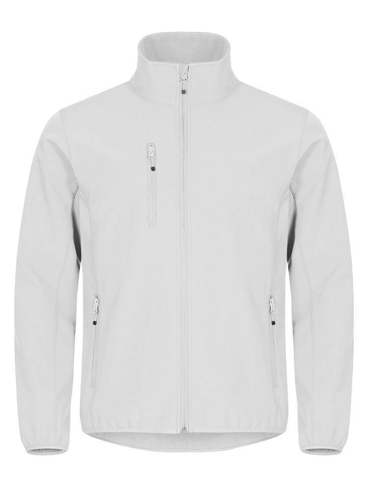 Herren Softshell Jacke Weiß