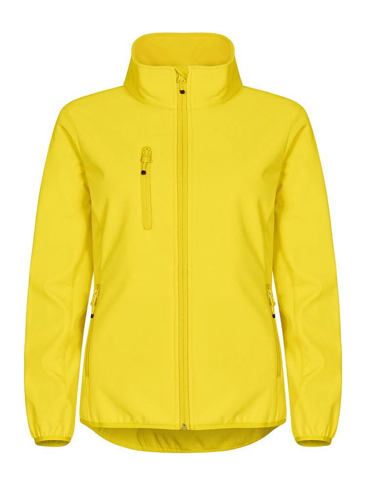 Damen Softshell Jacke Gelb