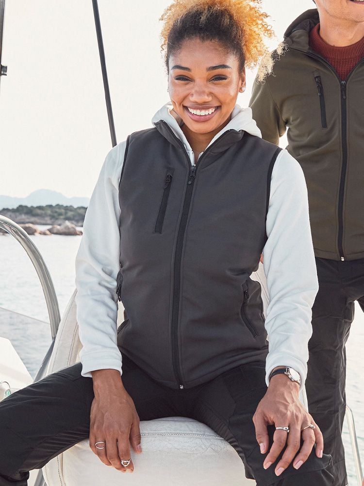 Damen Classic Weste Grau