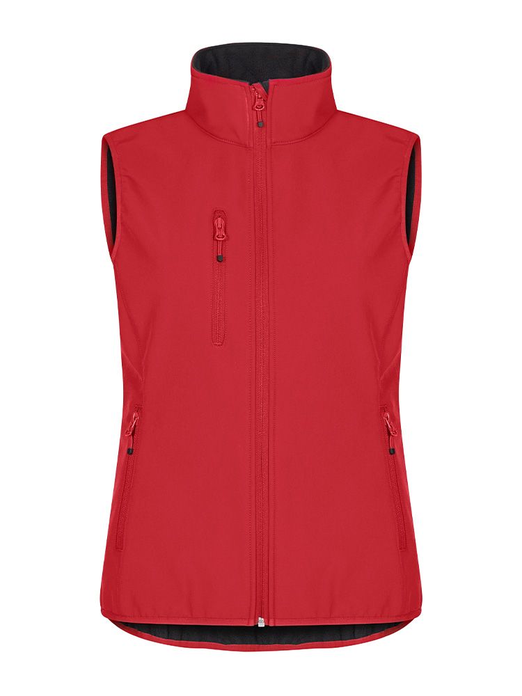 Damen Classic Weste Rot