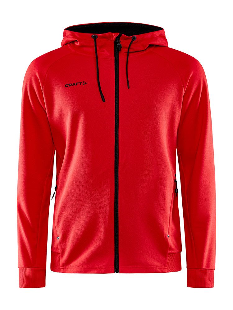Kapuzenjacke Herren Rot