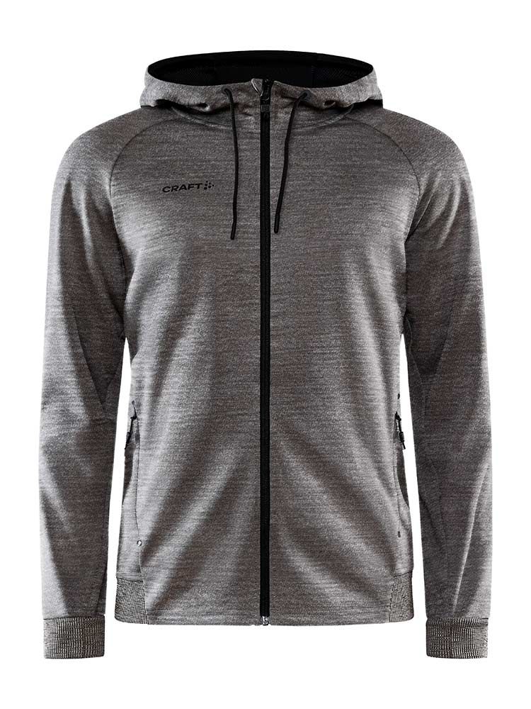 Kapuzenjacke Herren Dunkelgrau