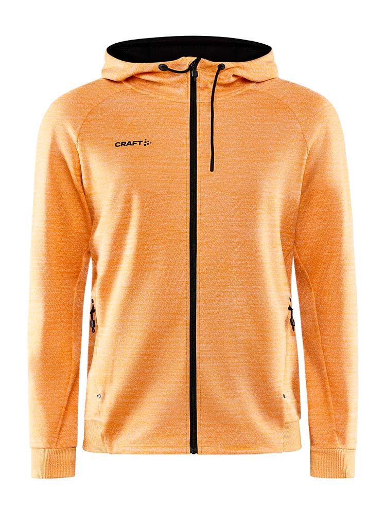 Kapuzenjacke Herren Orange