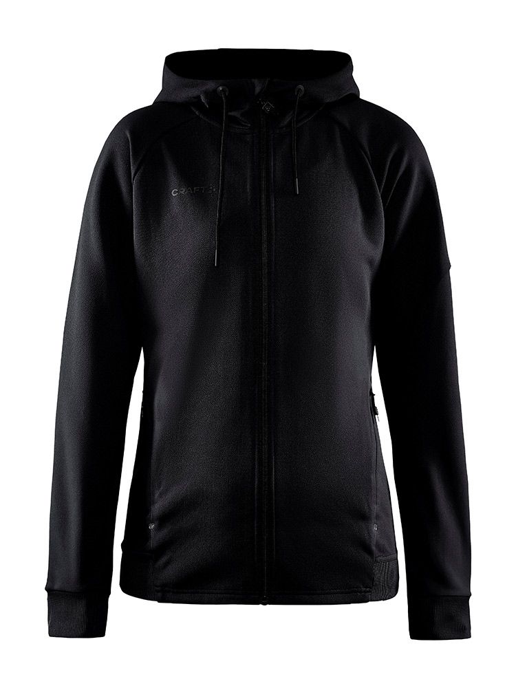 Kapuzenjacke Damen Schwarz