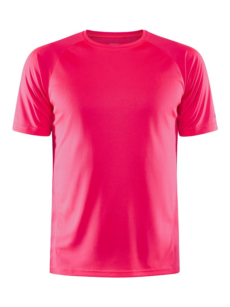 Fitness Shirt Herren Pink