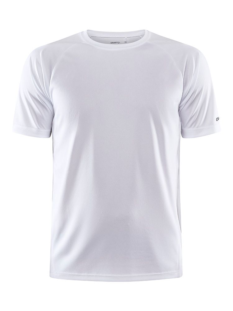 Fitness Shirt Herren Weiss
